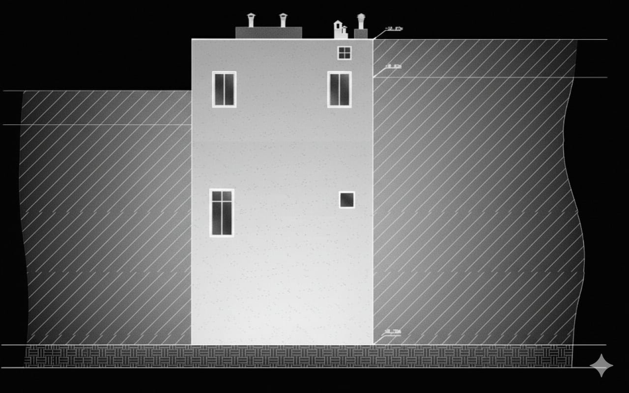 Façade latérale projet - Curiol Marseille