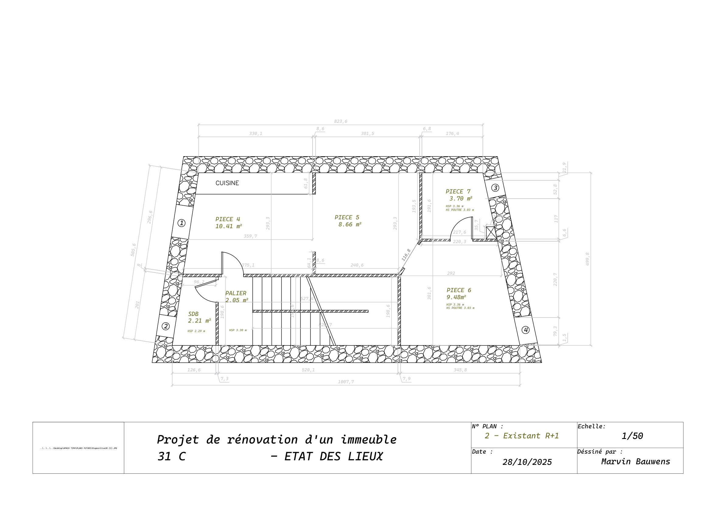 Dossier plans complet page 3/46 - Curiol Marseille