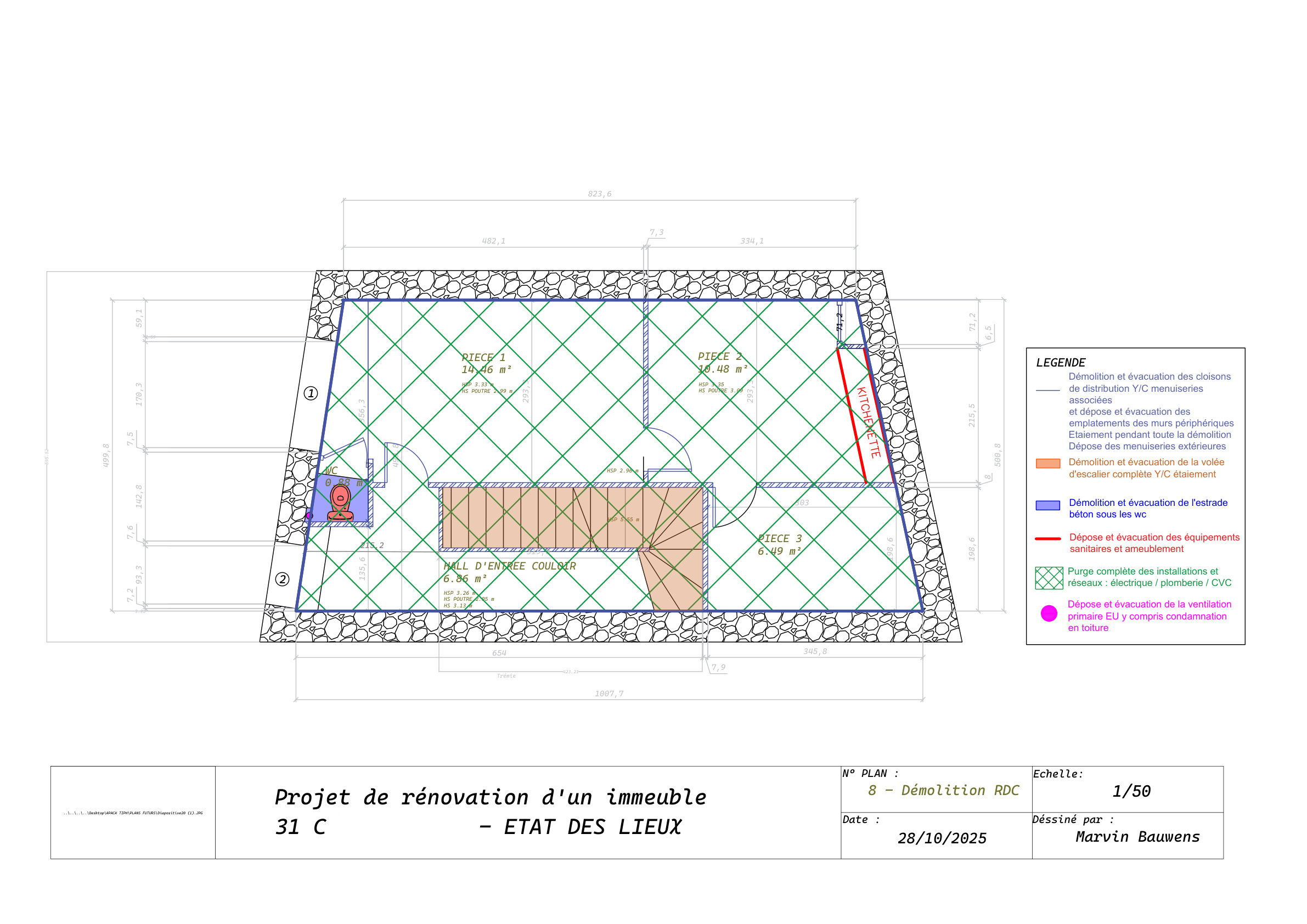 Dossier plans complet page 9/46 - Curiol Marseille