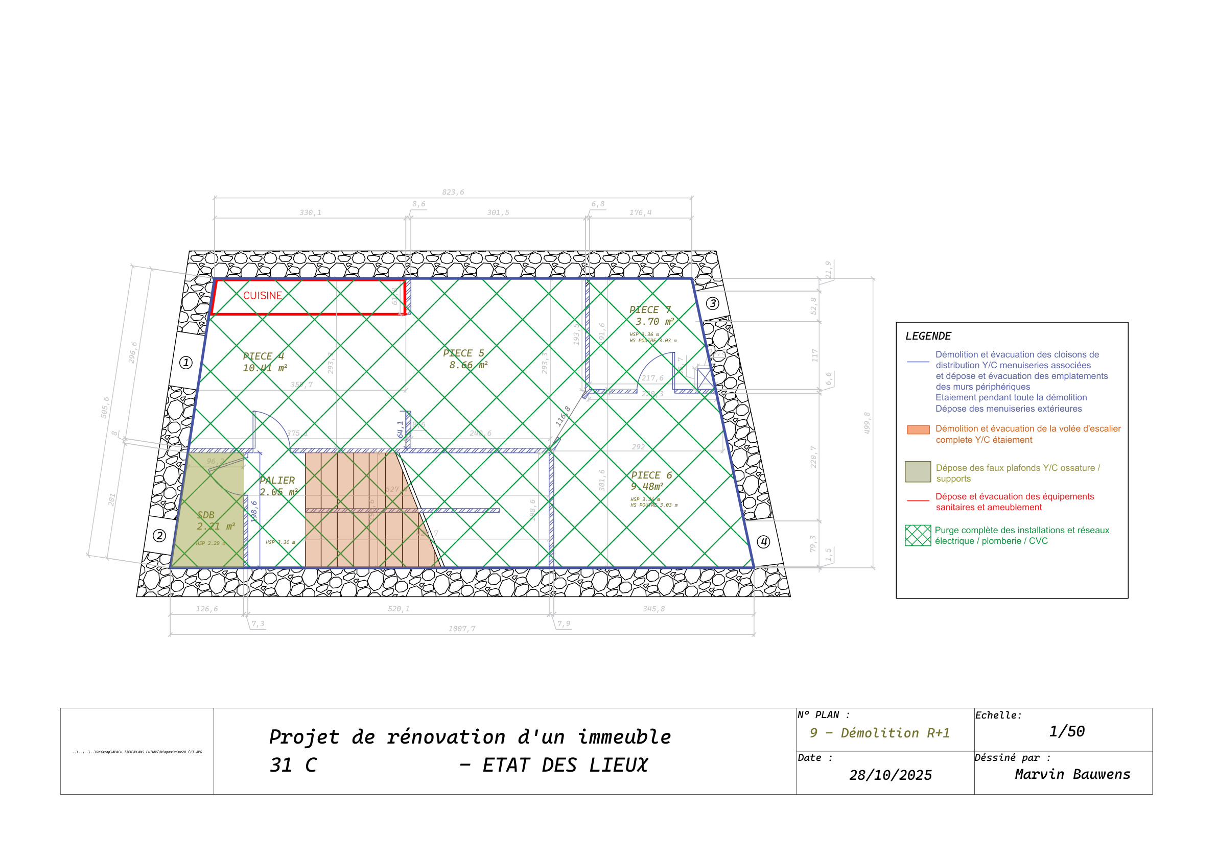 Dossier plans complet page 10/46 - Curiol Marseille