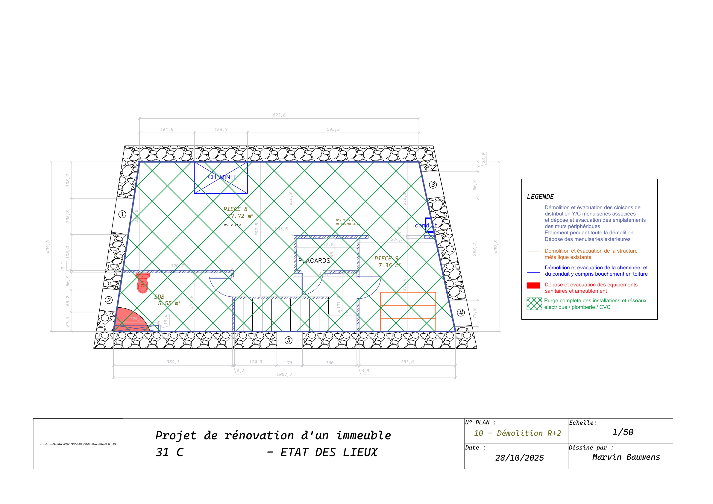 Dossier plans complet page 11/46 - Curiol Marseille
