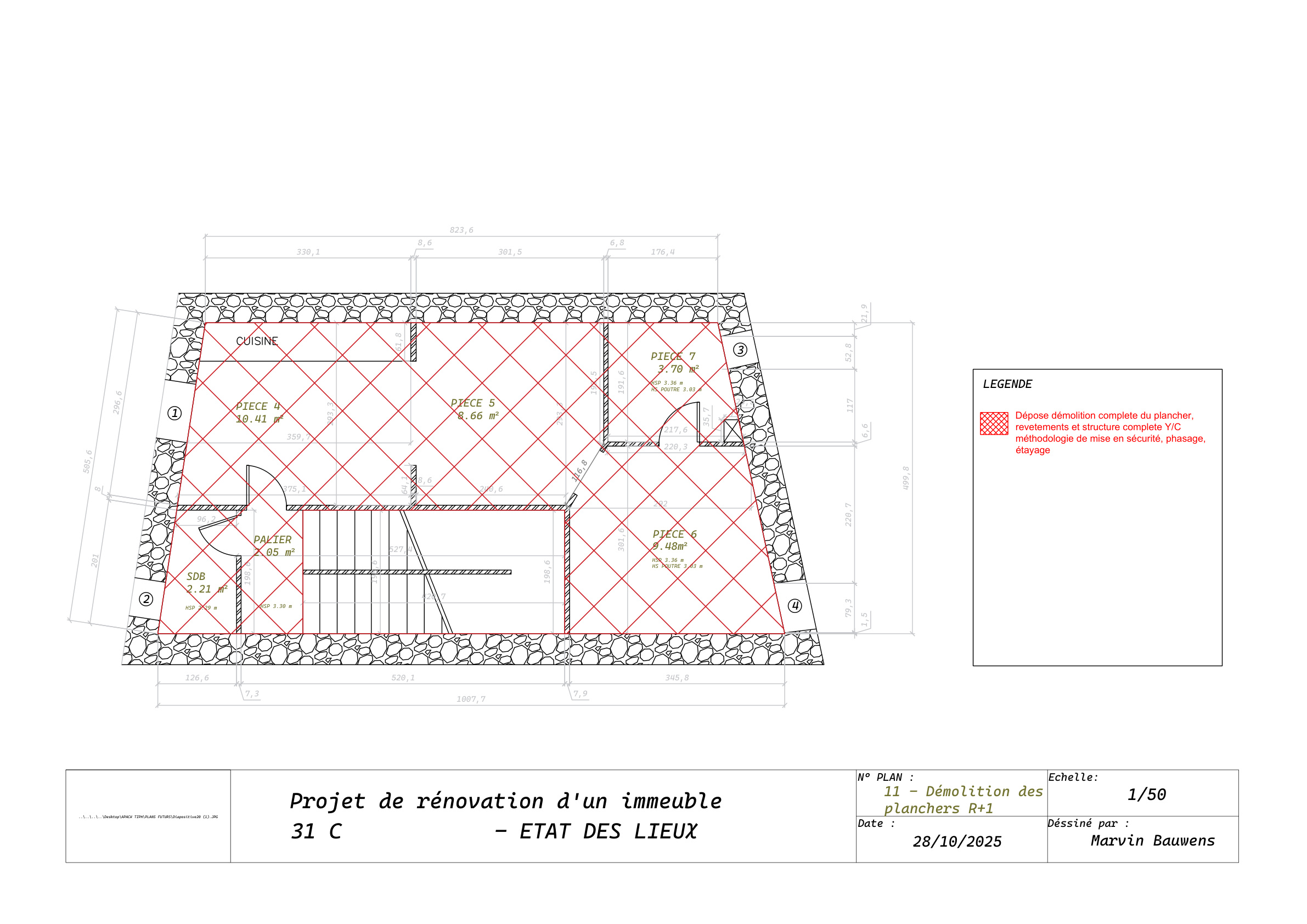 Dossier plans complet page 12/46 - Curiol Marseille