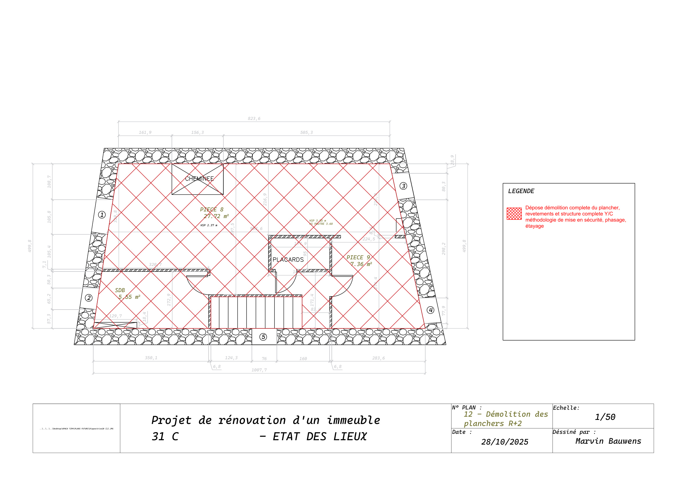 Dossier plans complet page 13/46 - Curiol Marseille