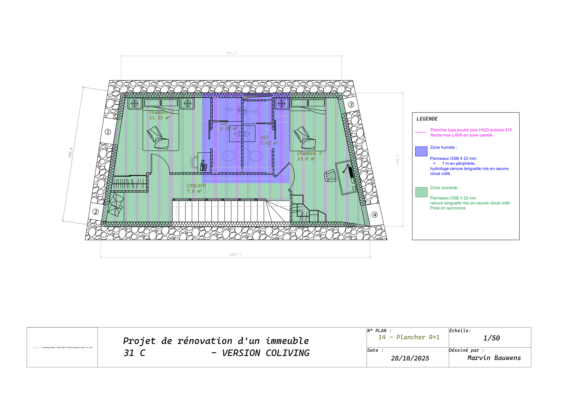 Dossier plans complet page 15/46 - Curiol Marseille