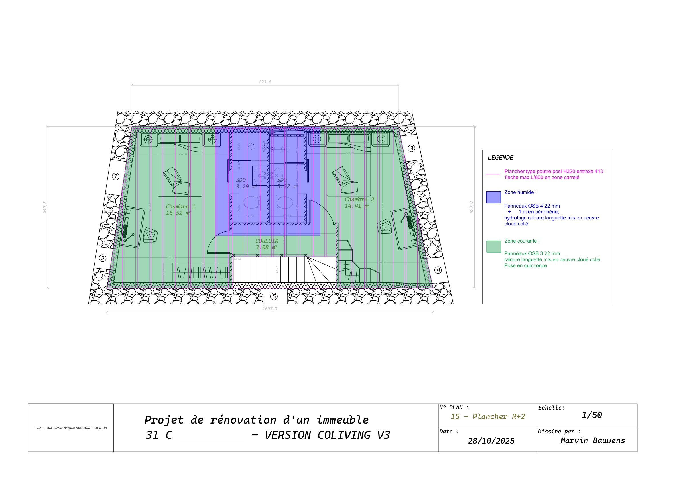 Dossier plans complet page 16/46 - Curiol Marseille