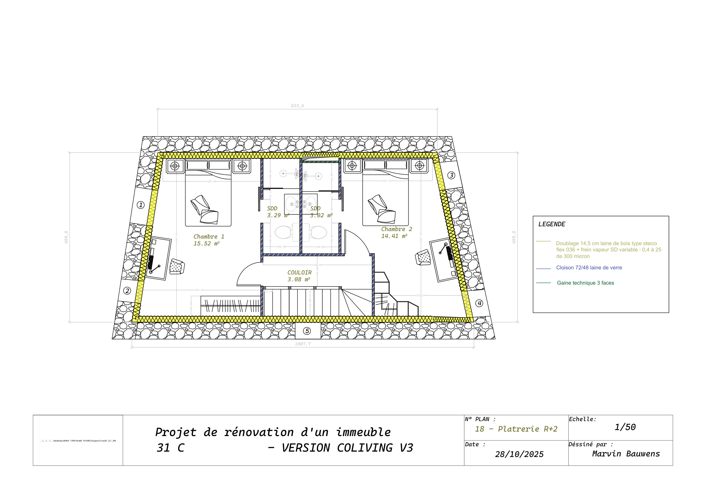 Dossier plans complet page 19/46 - Curiol Marseille