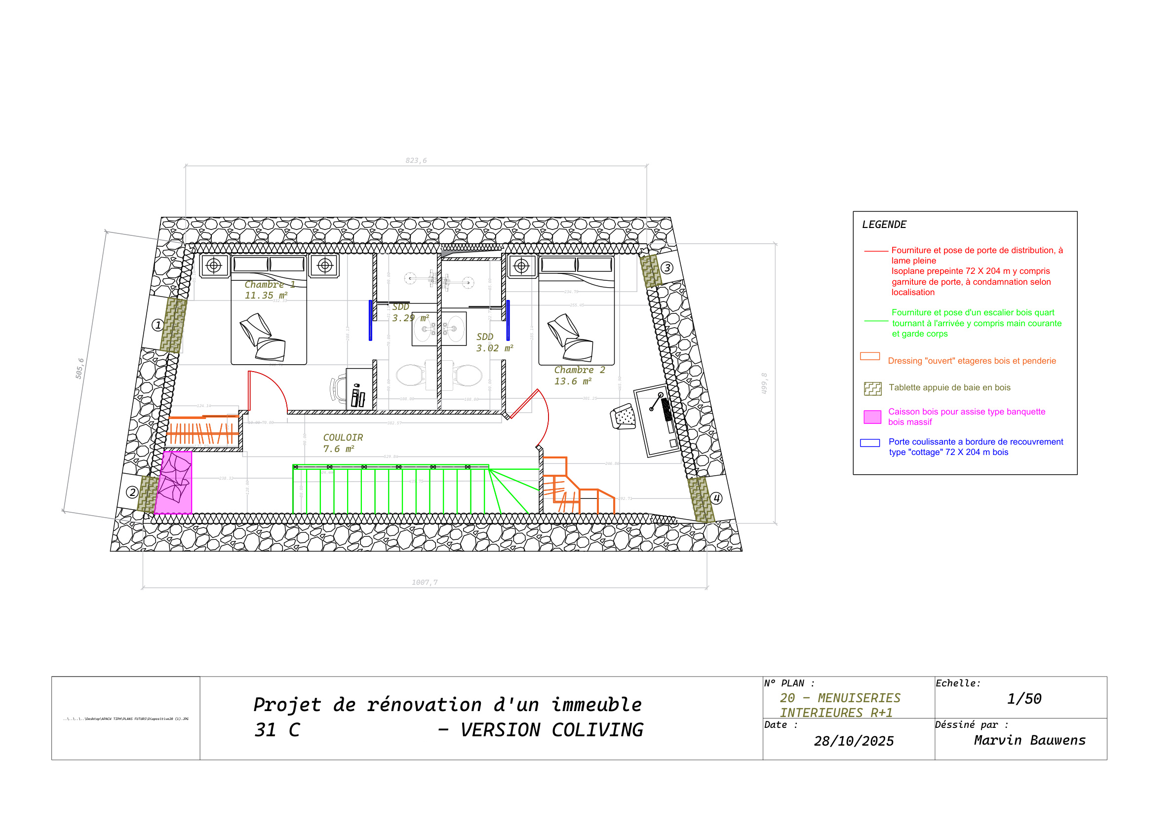 Dossier plans complet page 21/46 - Curiol Marseille
