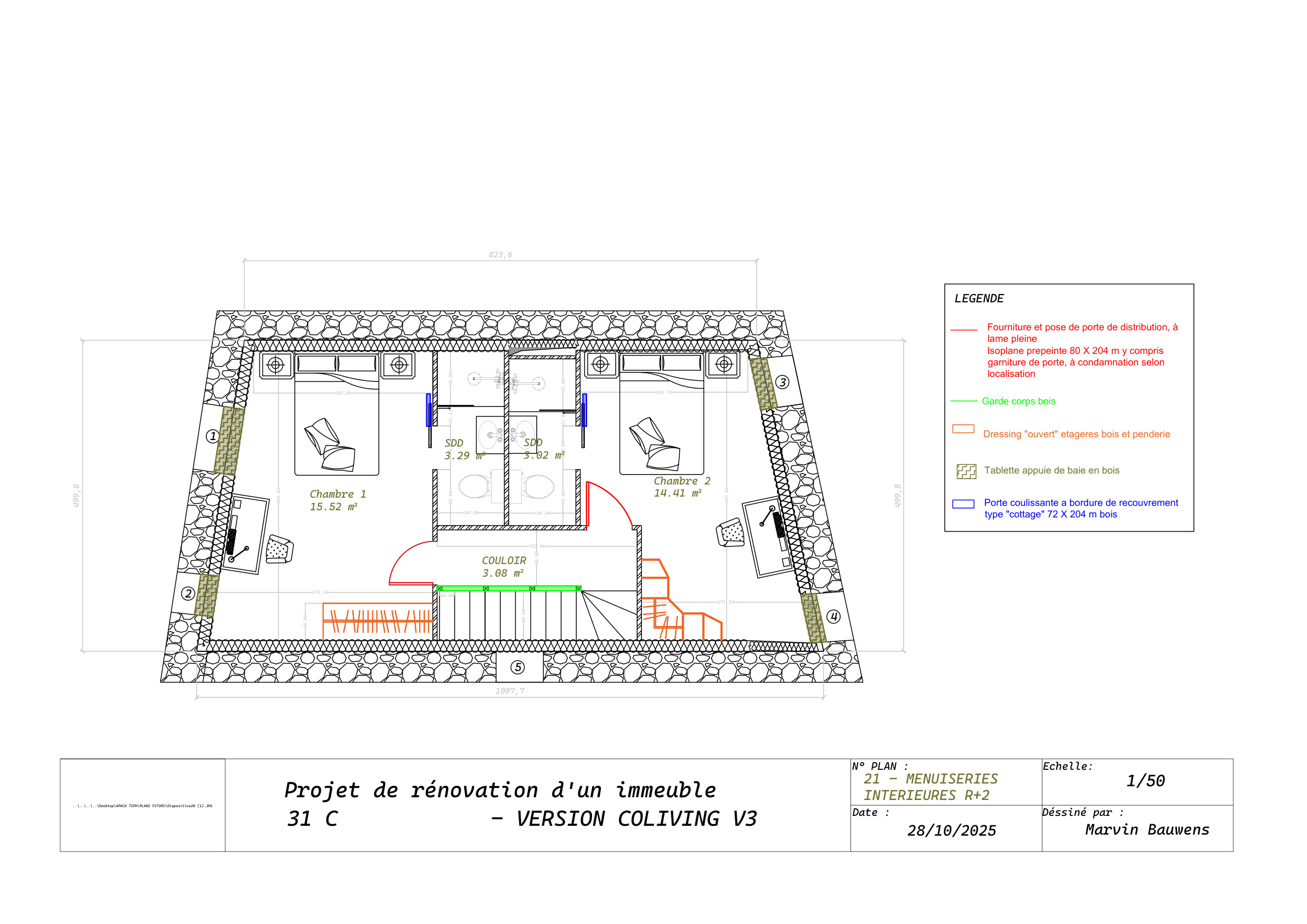 Dossier plans complet page 22/46 - Curiol Marseille