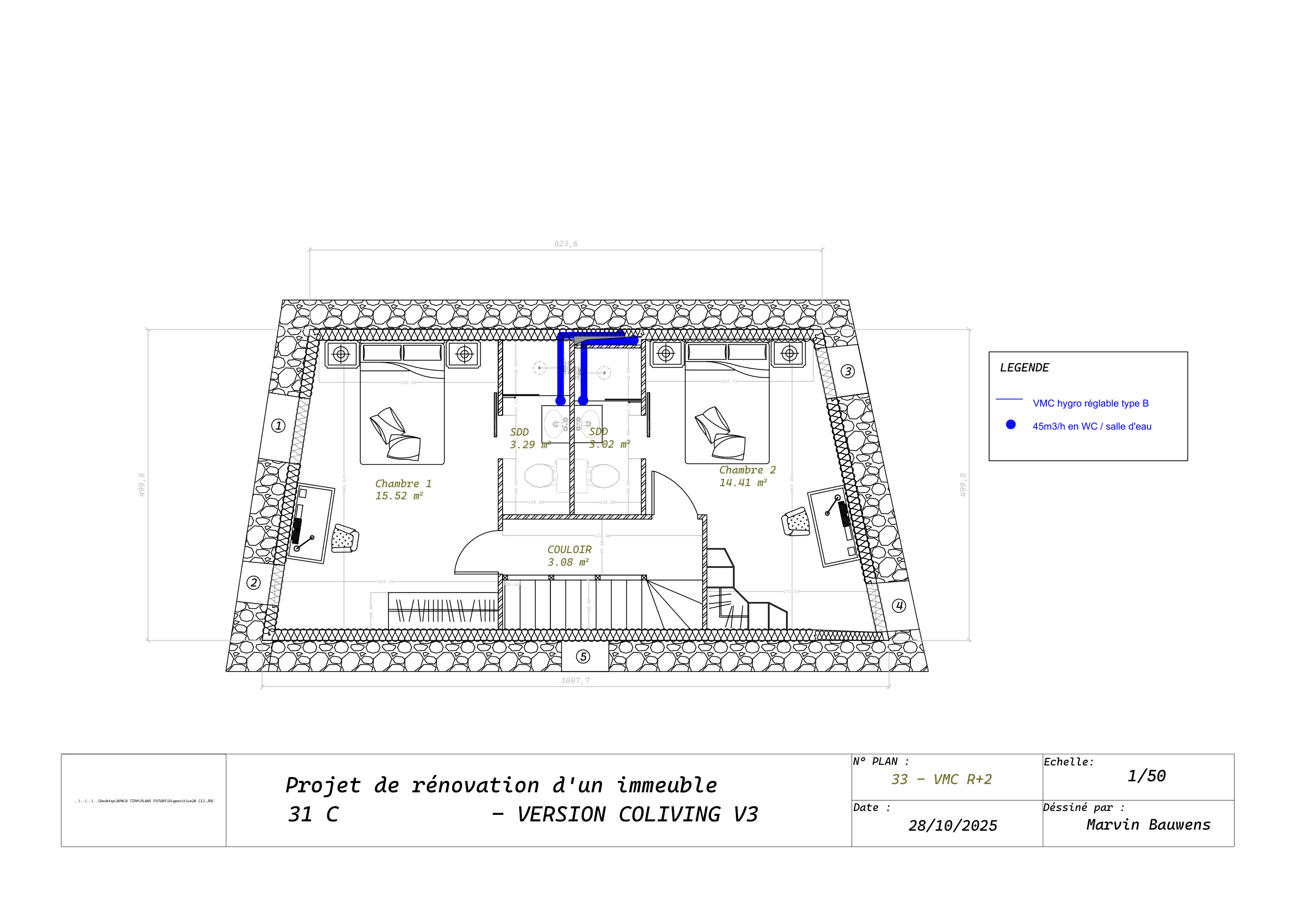 Dossier plans complet page 34/46 - Curiol Marseille