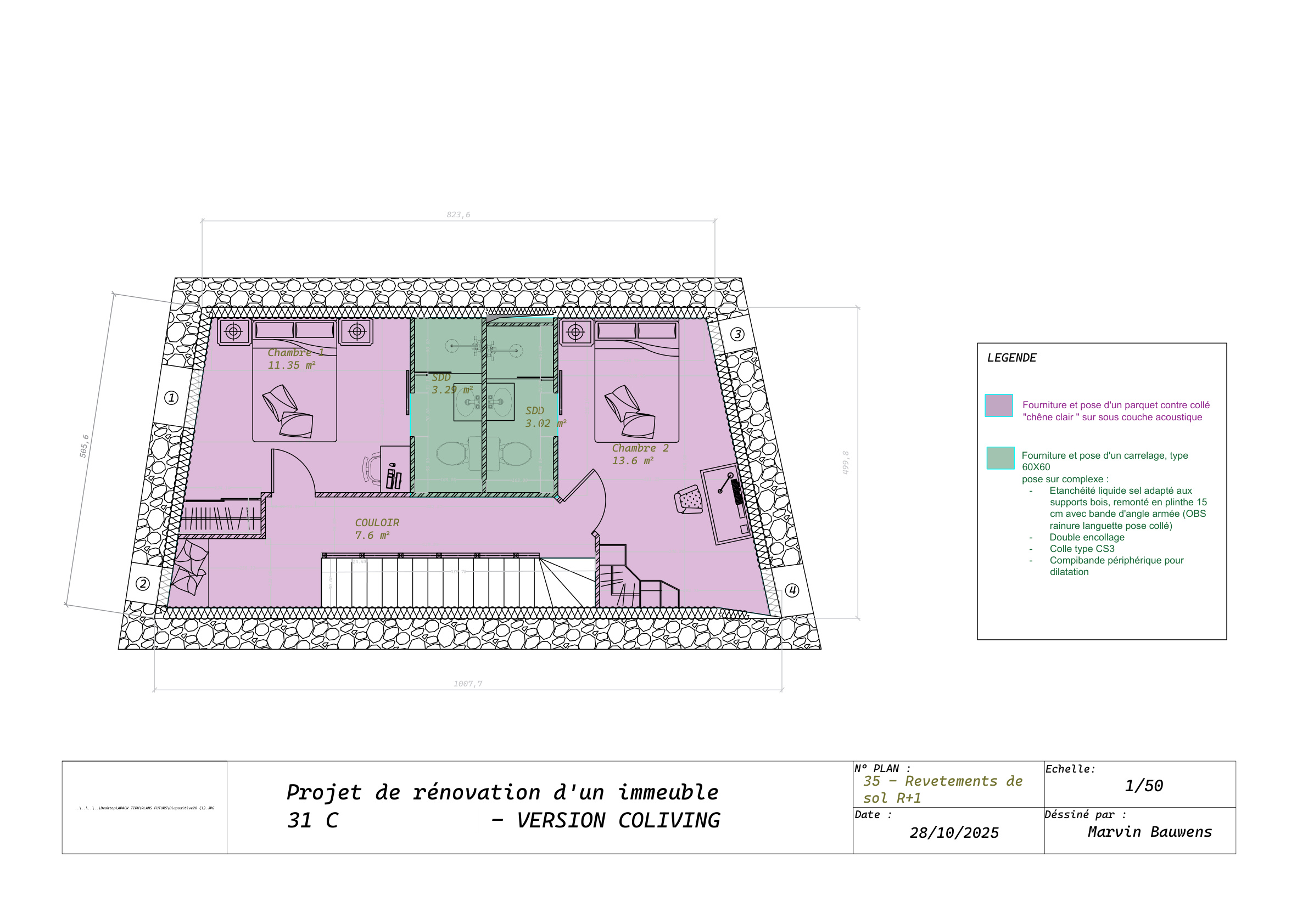 Dossier plans complet page 36/46 - Curiol Marseille