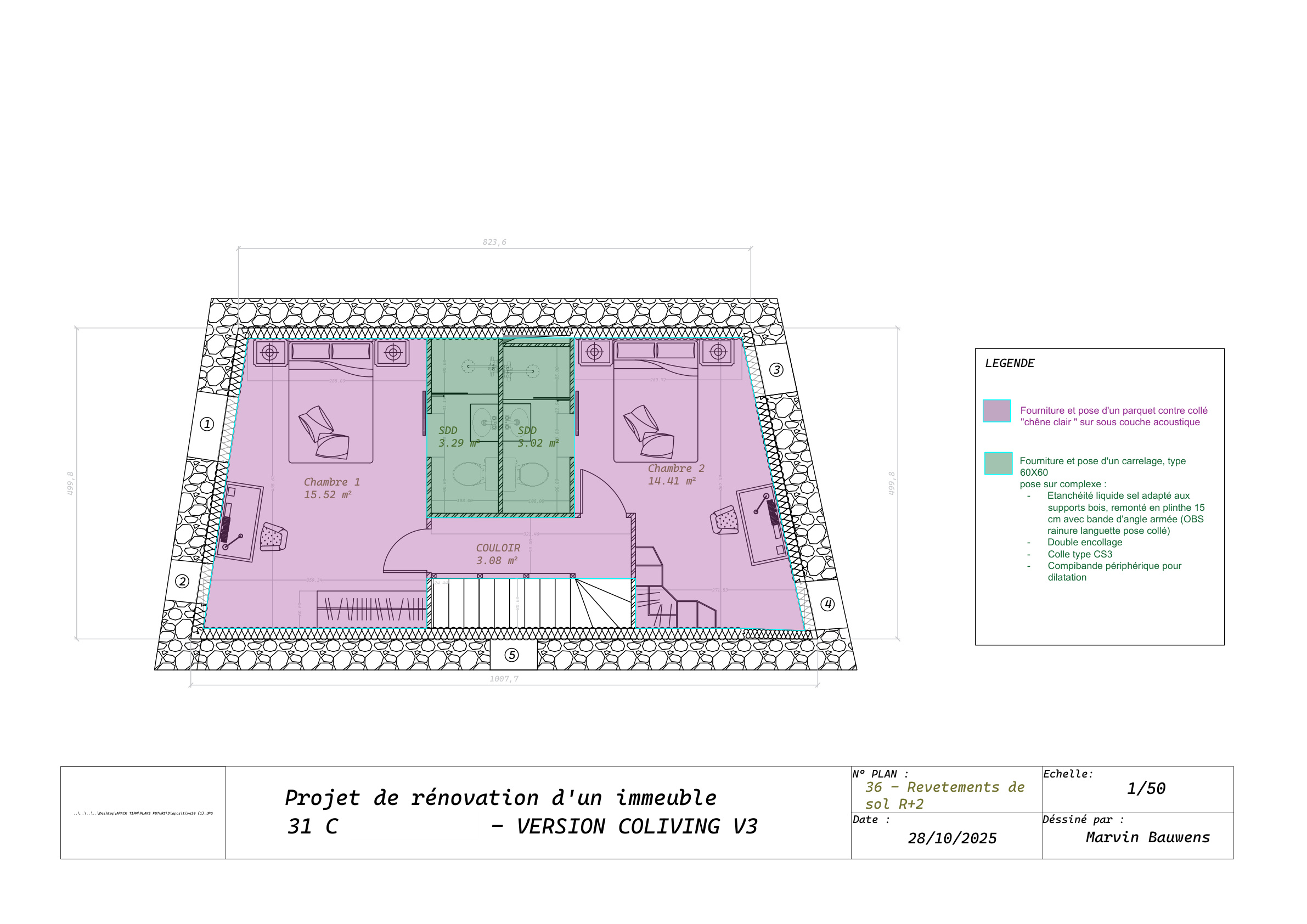 Dossier plans complet page 37/46 - Curiol Marseille