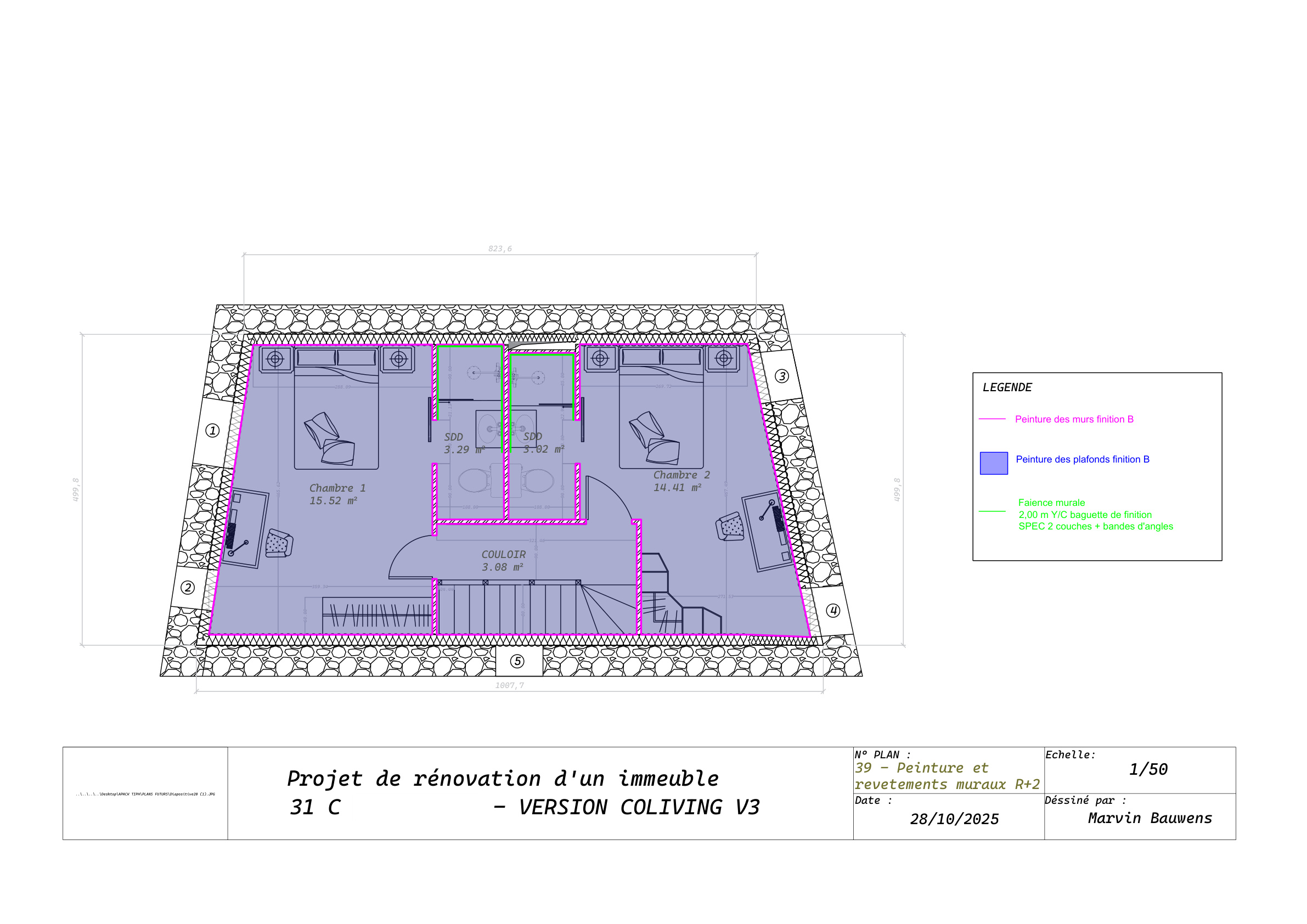 Dossier plans complet page 40/46 - Curiol Marseille