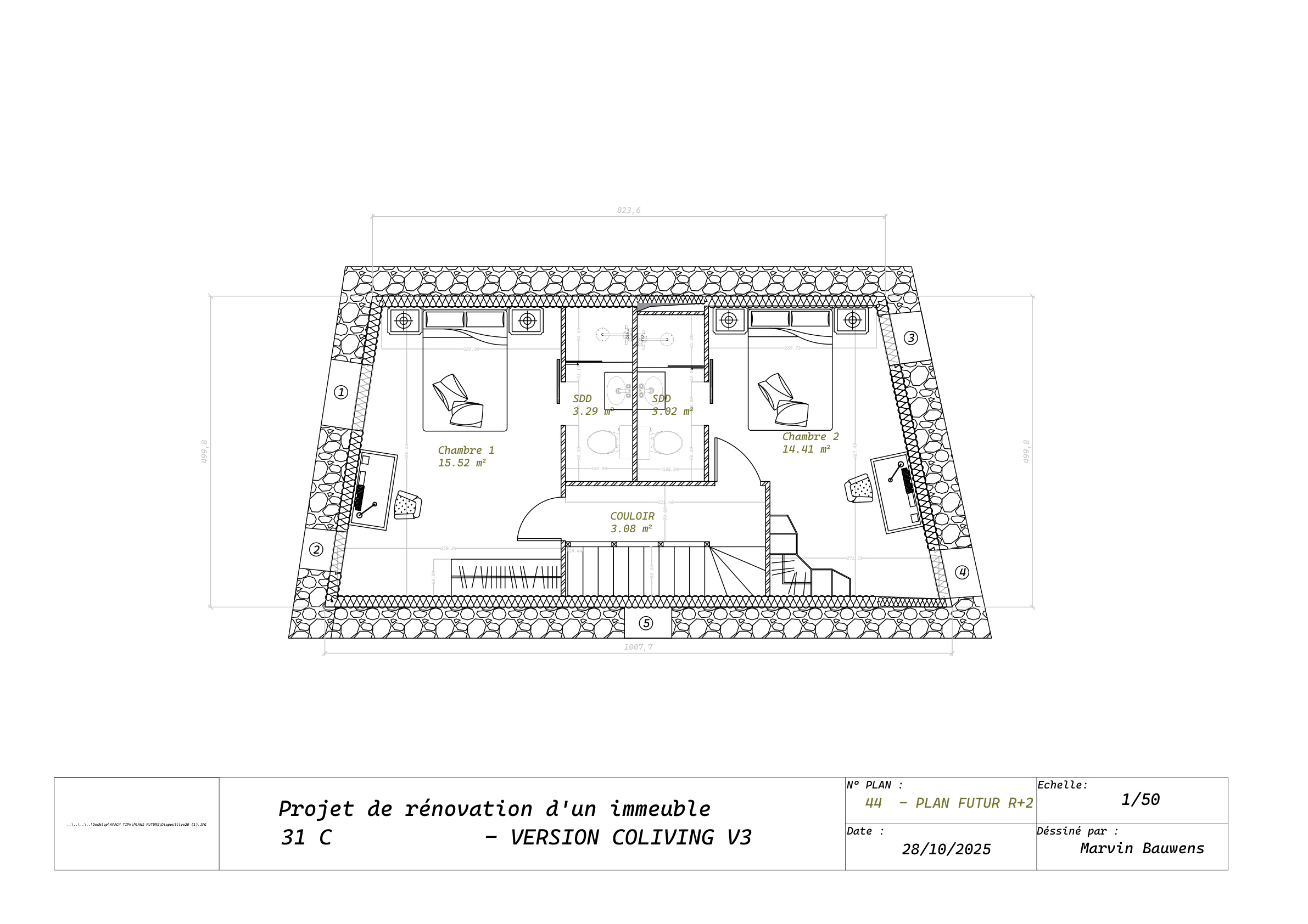 Dossier plans complet page 45/46 - Curiol Marseille