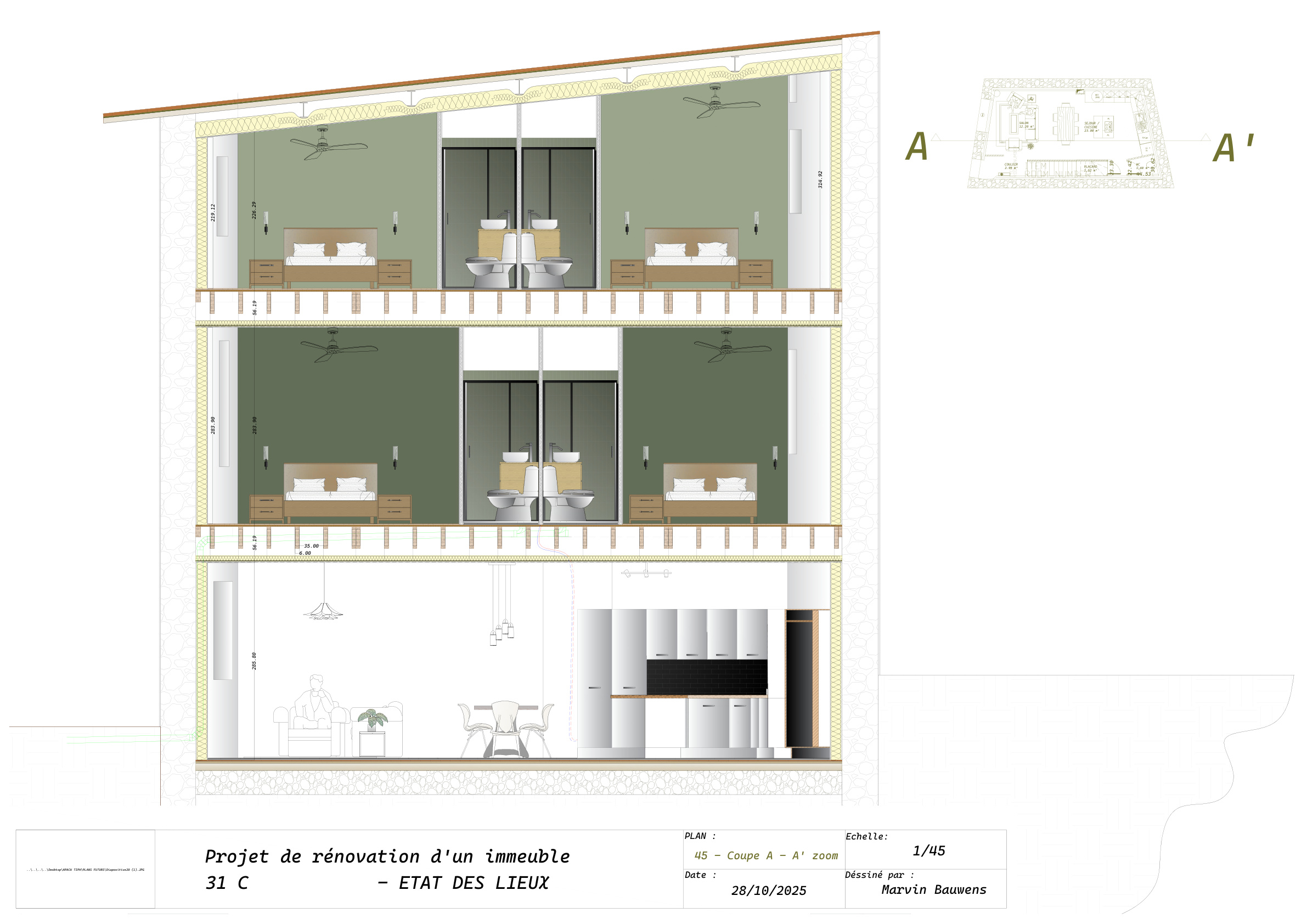 Dossier plans complet page 46/46 - Curiol Marseille