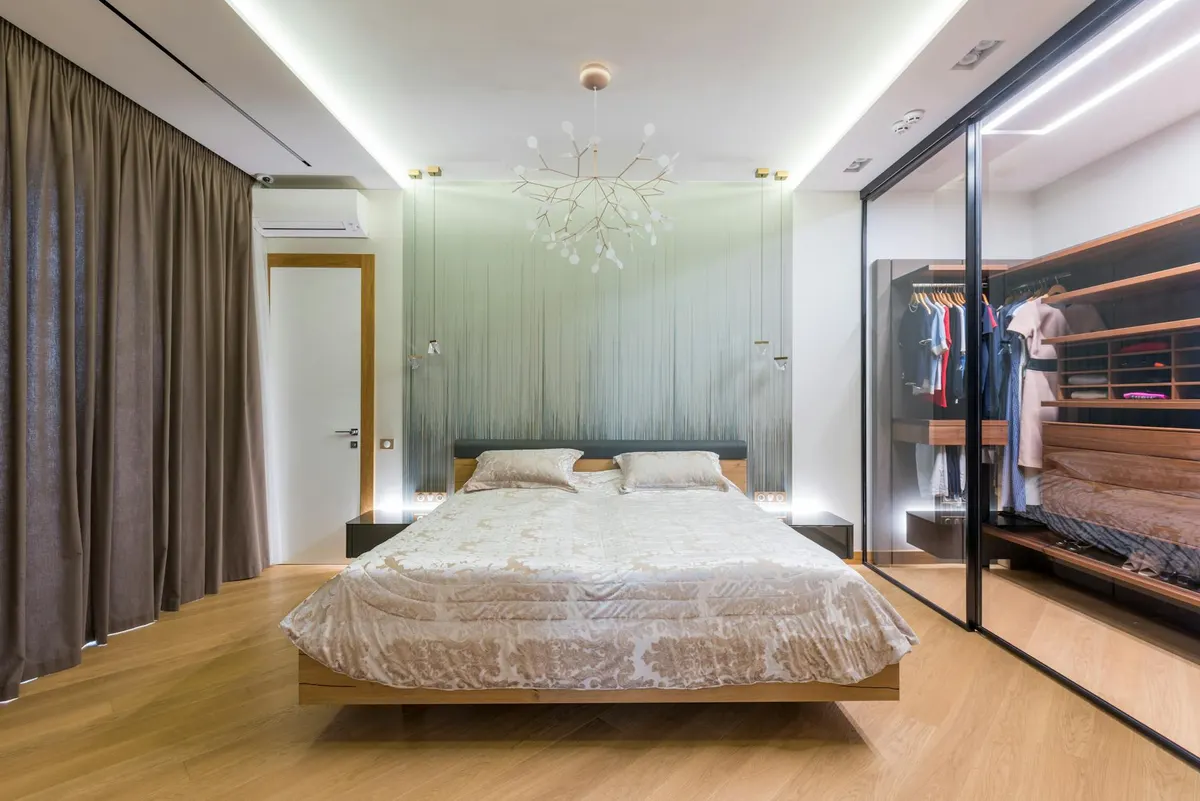 Suite parentale avec dressing aménagée à Cannes